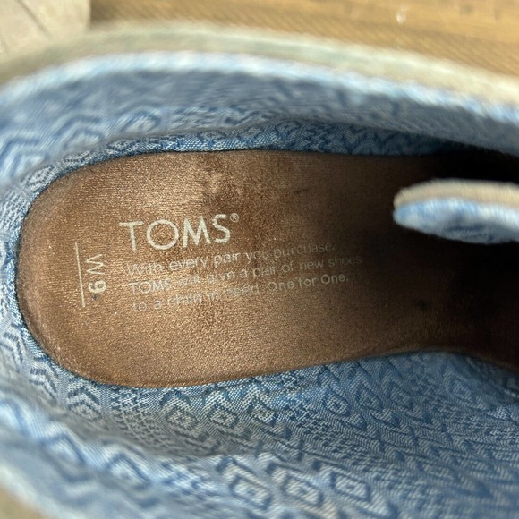 TOMS Boots Womens 9 Tan Suede‎ Desert Wedge Ankle Booties Lace Up Casual Shoes - Picture 11 of 12